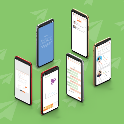 8 Billion Minds mobile designs